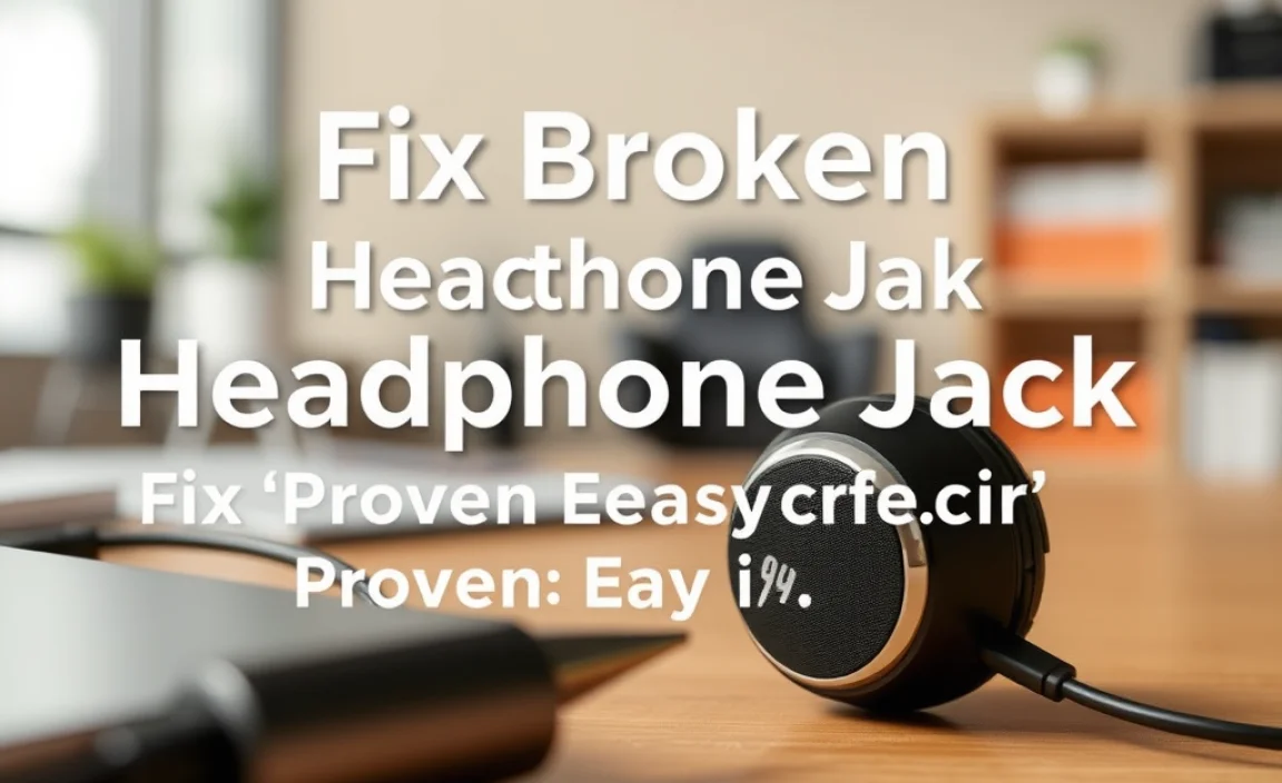 Fix Broken Headphone Jack: **Proven** Easy Fix - HeadPhoneHorizon