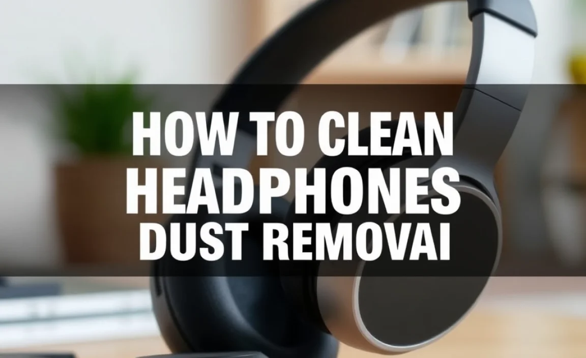 How to Clean Headphones Dust Removal: Genius Effortless Guide ...